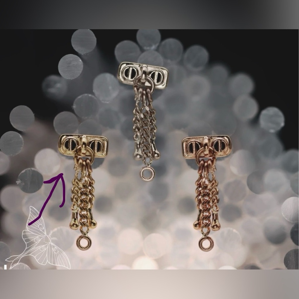 New Maya Jewelry No Masters threadless end in yellow gold🔗🔗💛✨
